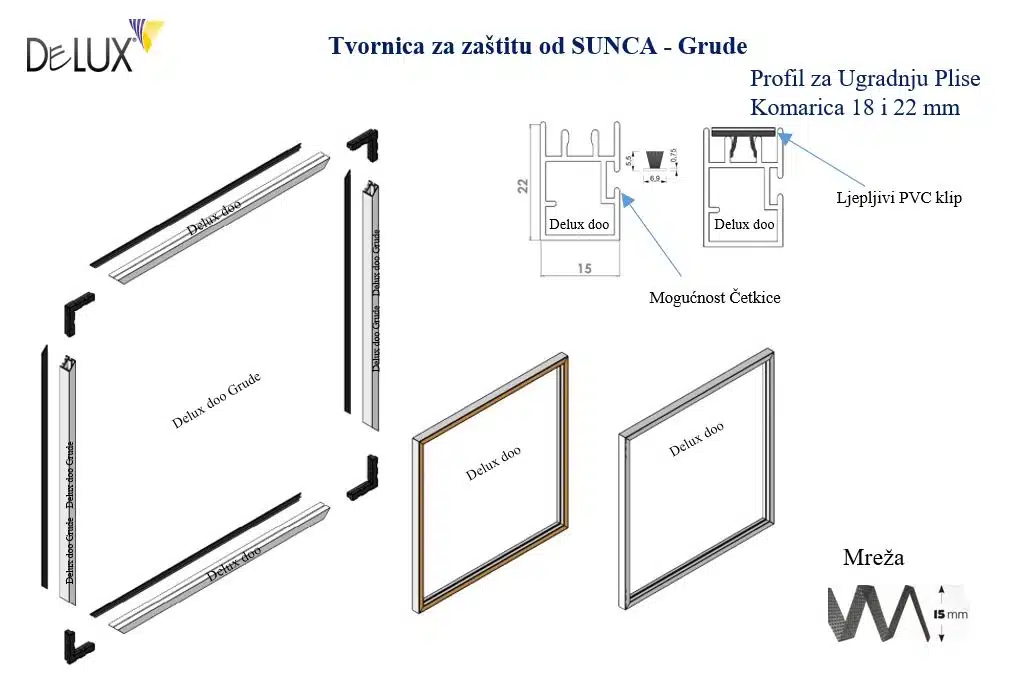 Delux-Komarice-Profil-Za-Ugradnju - delux.ba