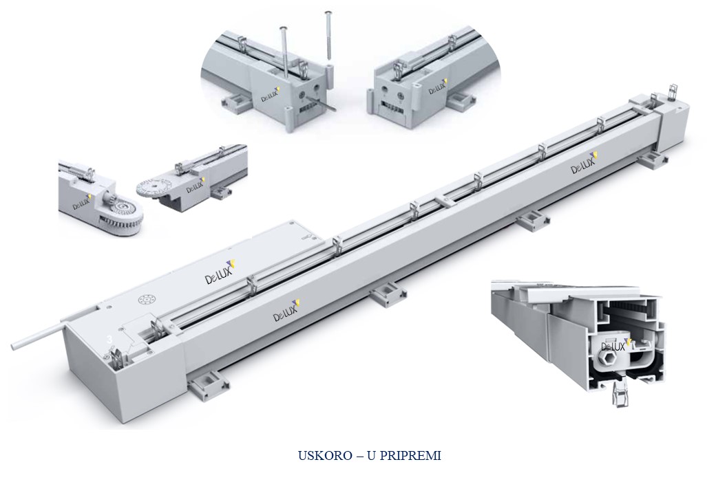 VERTIKALNA TRAKASTE ZAVJESE - MOTOR