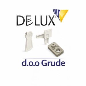 Plastični montažni elementi s Delux logom – Delux d.o.o. Grude
