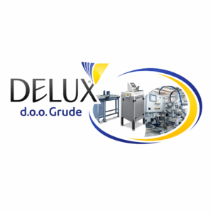 Industrijske mašine i oprema za proizvodnju uz logo Delux d.o.o. Grude